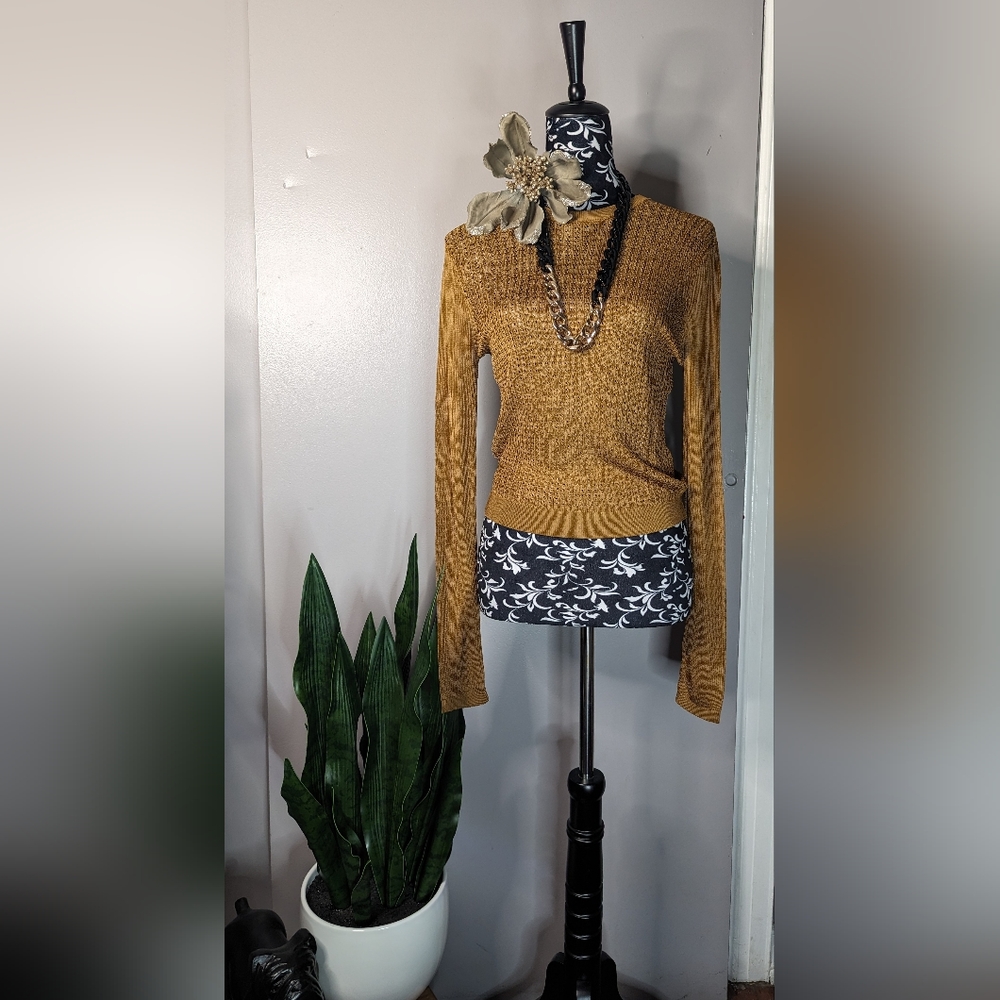 FREE PEOPLE CREW TOP LONG SLEEVE